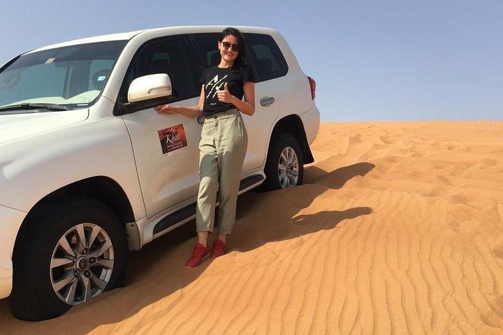 Abu Dhabi morning desert safari - Private car