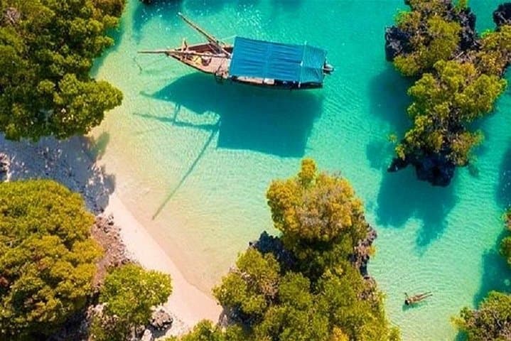Full-day Safari Blue Trip in Zanzibar with Lunch buffet