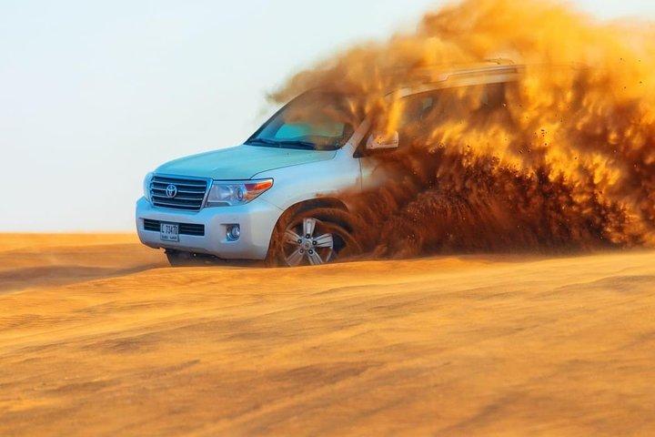 Evening Red Dunes Desert Safari Private Only Dune Bashing