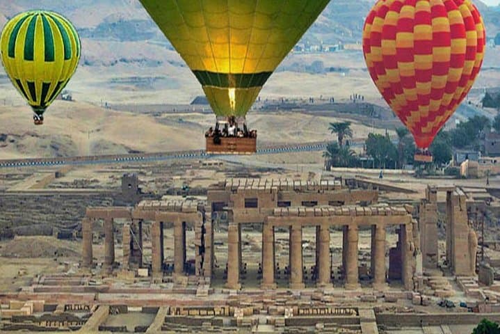 Fabulous Hot Air Balloon Ride in Luxor, Egypt