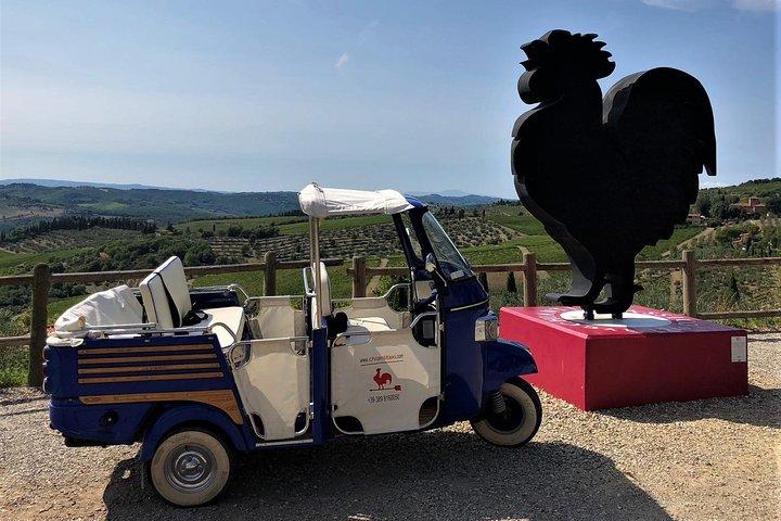Tuk tuk in Chianti
