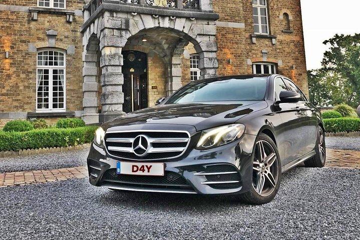 Private transfer DE BRU Airport - - > Bruges MB E-CLASS 3 PAX