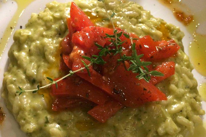 Small group Vegan pasta and bruschette Class with wine