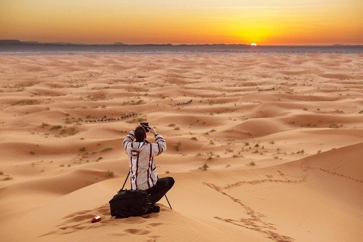 4-Day Marrakech to Fes desert tour ( 2-night in Merzouga Desert )