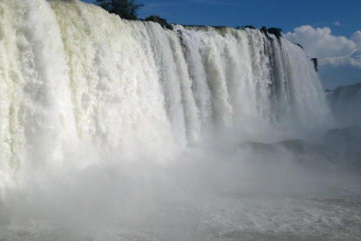 from Puerto Iguazu: Brazilian Falls Bird Park and Itaipu Dam