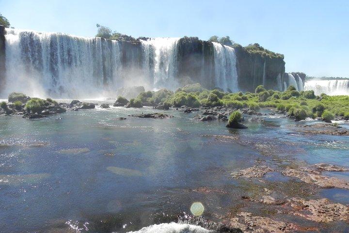 from Puerto Iguazu: Brazilian Falls Bird Park and Itaipu Dam