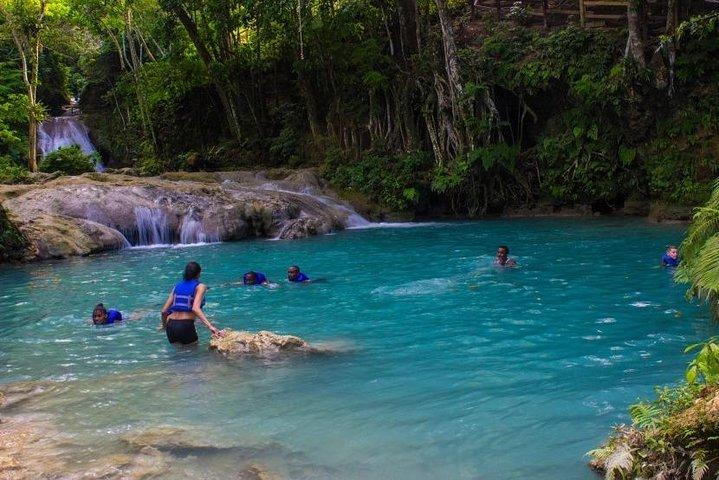 Blue Hole & Secrets Falls and White River Tubing Private Tour