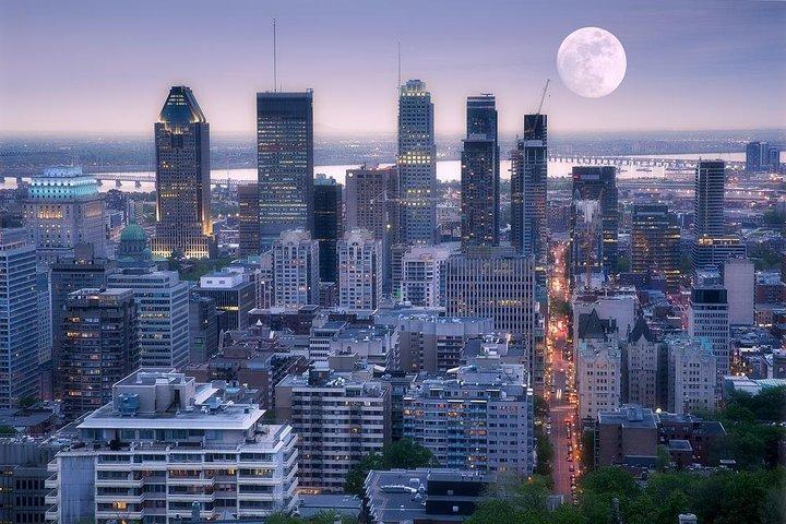 Montreal Premium Driving Night Tour with La Grand Roue Ride