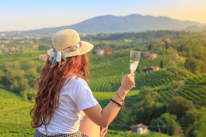 Premium Prosecco Hills Winery Tour with Prosecco Tastings & Food