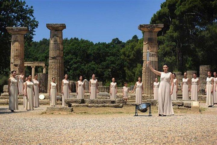 Ancient Olympia & Ancient Corinth Private LuxuryTour from Athens