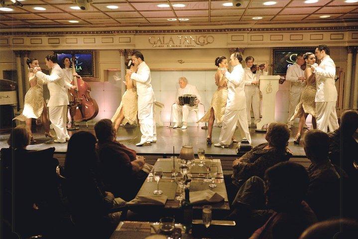 Gala Tango Show with Private Transfers and Optional Dinner