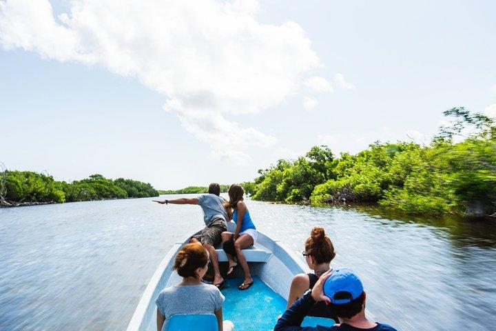 Pink Lake Tour from Las Coloradas with lunch and boat ride