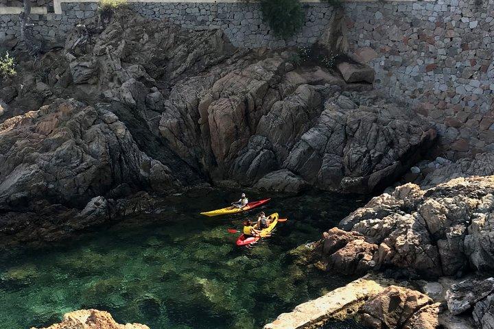 Kayak excursion in Playa de Aro