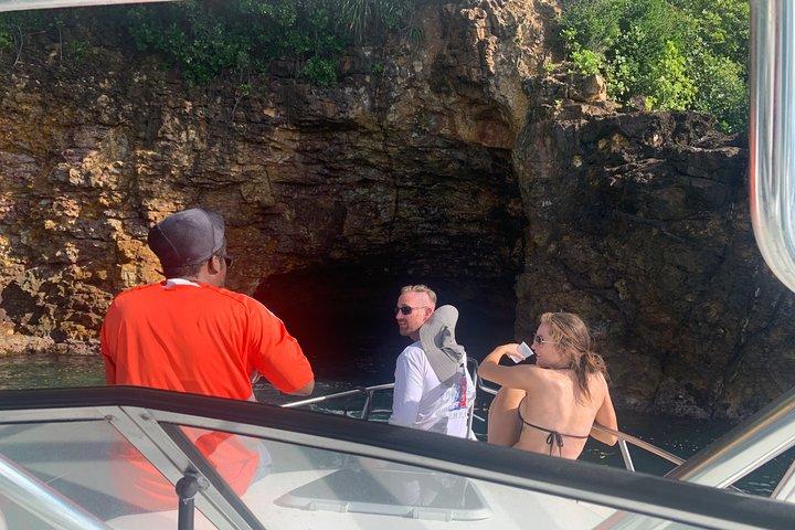 St. Lucia Private Boat Tour, Mud Bath, Waterfall & Beach Time