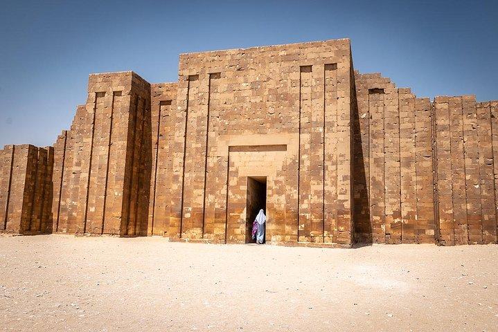 Half-Day Tour to Saqqara, Memphis and Dahshur Pyramids From Cairo