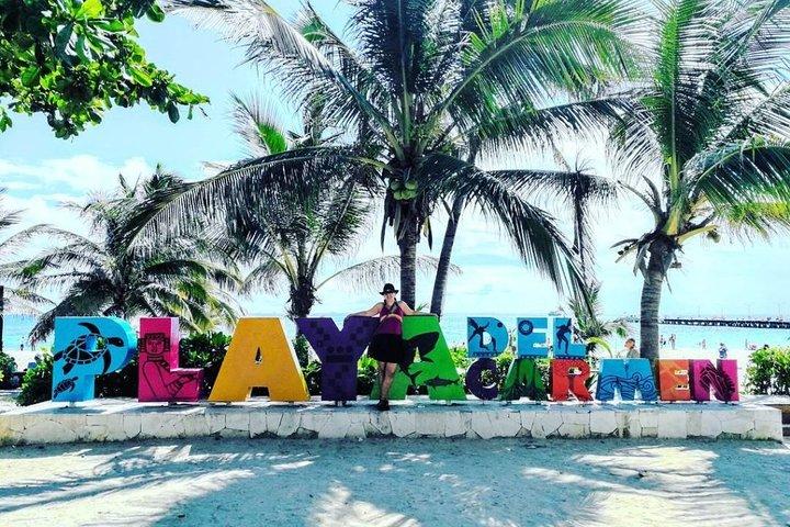 4 PLACES 1 DAY: Coba and Tulum Ruins, Cenote and Playa del Carmen