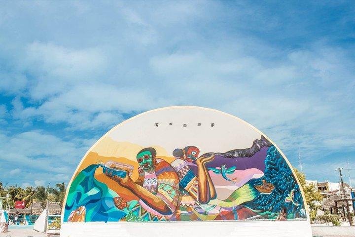 Holbox and Passion Island Full-Day Tour with Cenote, Transportation and Lunch