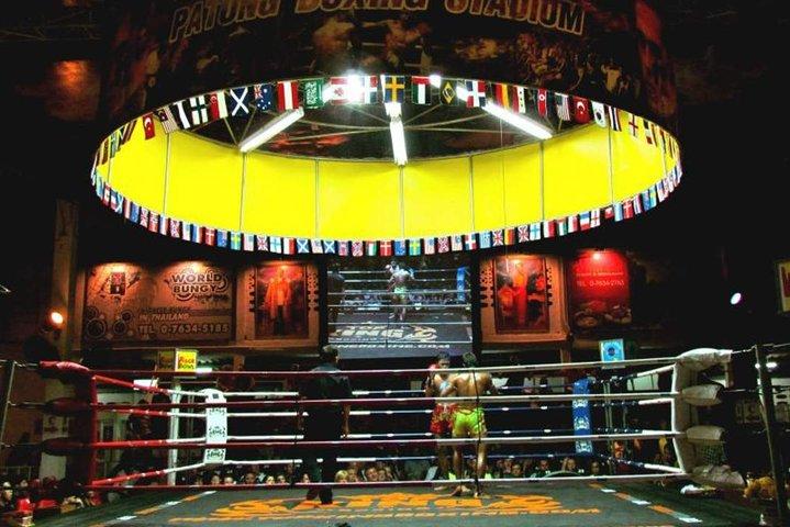 Muay Thai Boxing Match Action – Patong Stadium