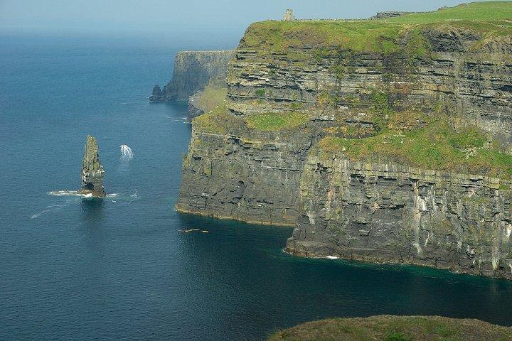 Cliffs of Moher from Shannon Airport en route to Galway