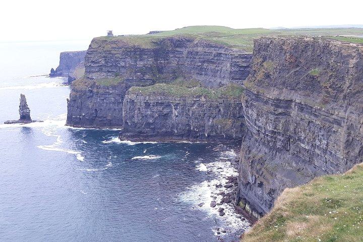 Shannon Airport to Galway City via Cliffs of Moher