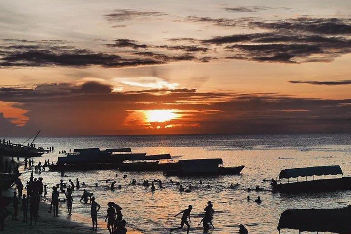 Zanzibar Private Sunset Cruise and Seafood Dinner by Dhow Boat