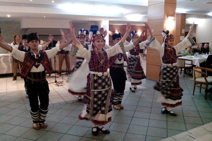 Private Sofia Night Tour with Bulgarian Folklore & Dinner