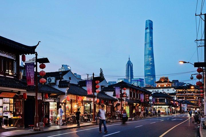 Zhaojialou Water Town Private Day Tour with Shanghai City Highlights