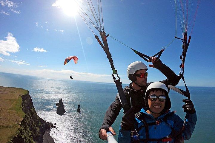 Tandem Paragliding Flights from Vik