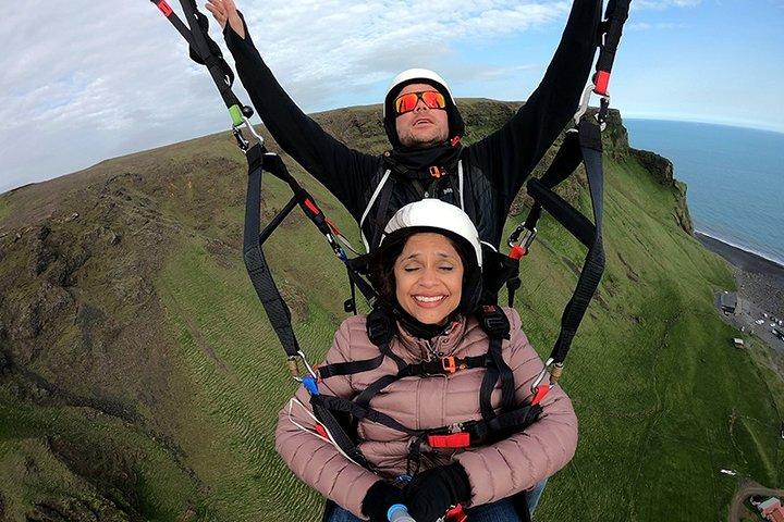 Tandem Paragliding Flights from Vik