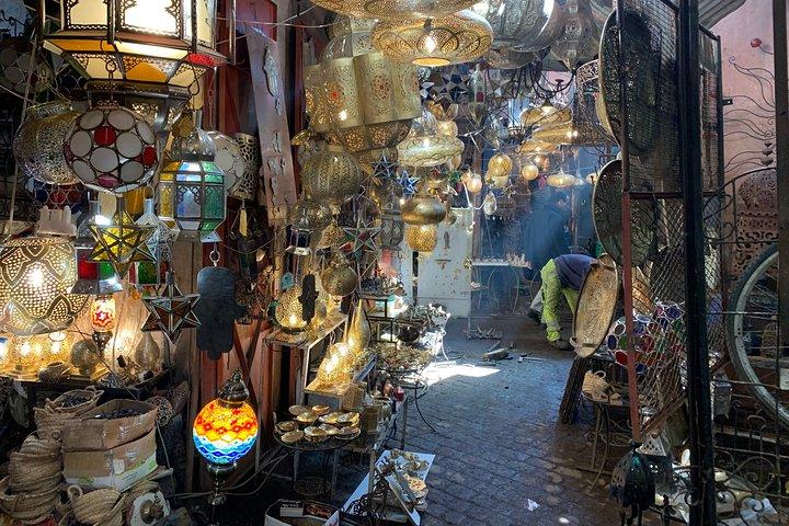 Shopping tour in the souks of Marrakech medina