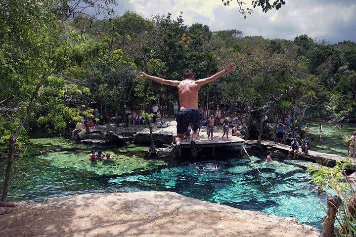 Full day tour to BACALAR, Beach Club, Kayak and an amazing Cenote