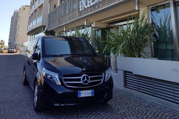 Private transfer Rome Termini to Rome city centre and vice versa