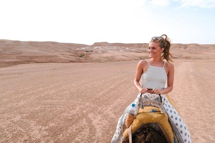 Full-Day Agafay Desert Adventure & Atlas Mountains from Marrakech