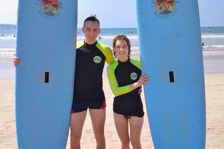 PRIVATE Surf lesson for Beginners Couple