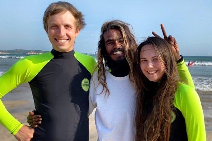 PRIVATE Surf lesson for Beginners Couple