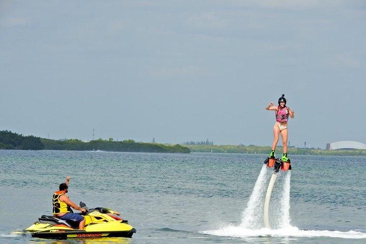 FEEL LIKE A SUPERHERO on the FLYBOARD. Includes Training, Equipment, Instructor.