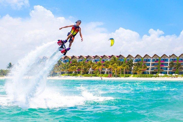 Exciting FLYBOARD Experience in Cancun. Training included on this activity