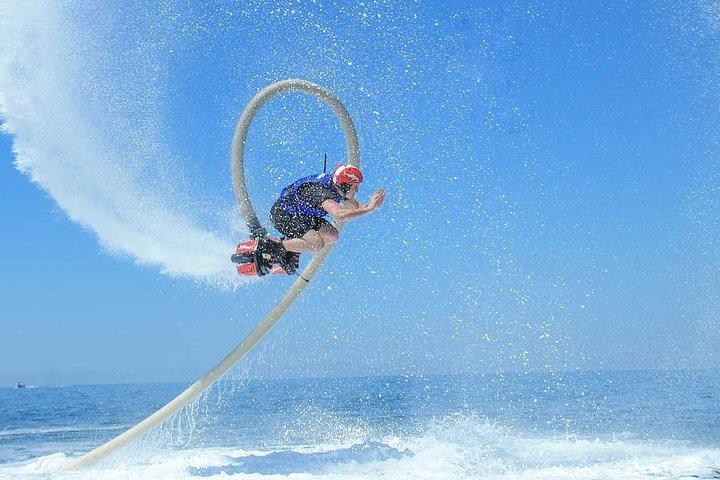 FEEL LIKE A SUPERHERO on the FLYBOARD. Includes Training, Equipment, Instructor.