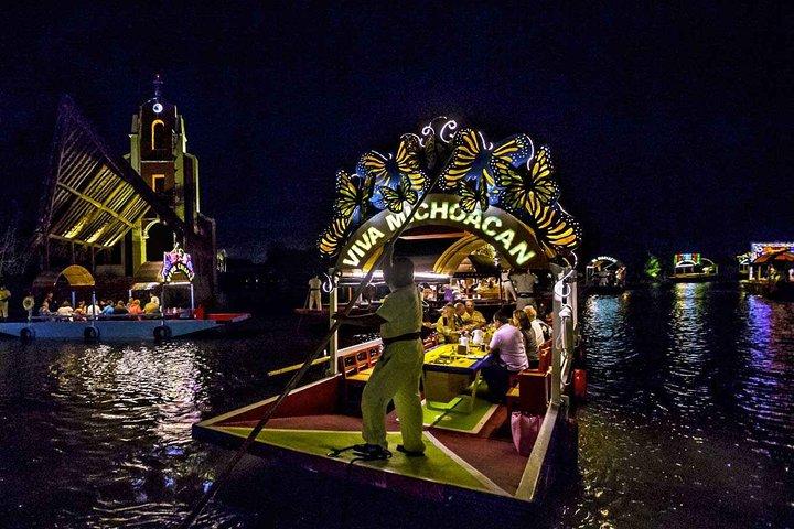 Mexican Night at Xoximilco! Round Transportation from Cancun