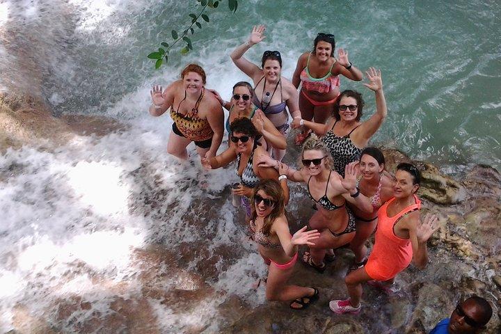 Dunn's Falls Ziplining Blue Hole N River Tubing from Montego Bay