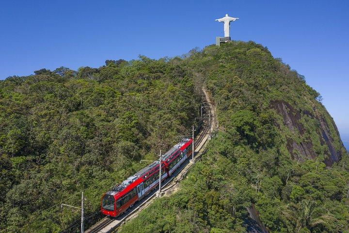 Half Day in Rio: Christ by Train, Maracanã, Cathedral & Selarón