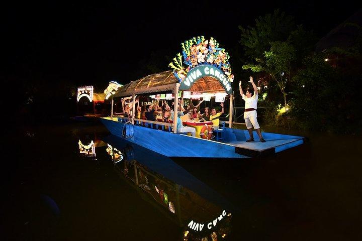 Xoximilco Tour Night Cruise from Cancun & Riviera Maya