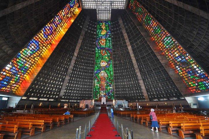Christ the Redeemer, Selaron, Cathedral, Maracana, Sambadrome Half-Day Tour