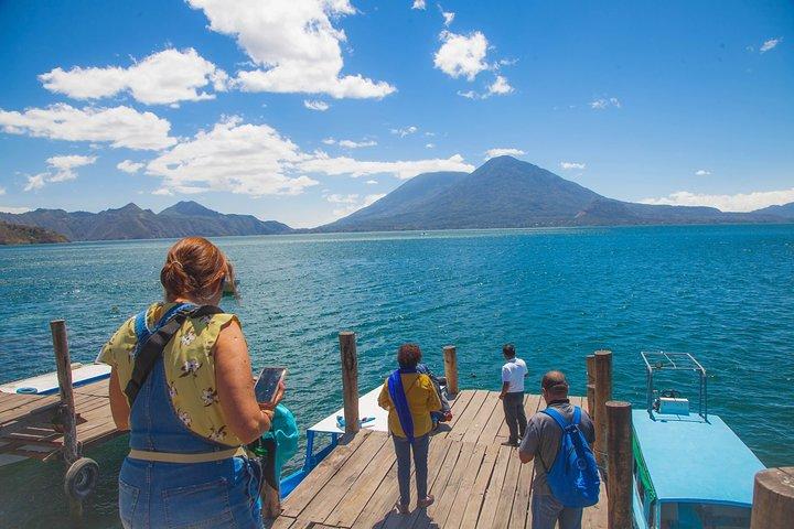 Lake Atitlán and San Juan La Laguna Day Trip by Boat from Guatemala City