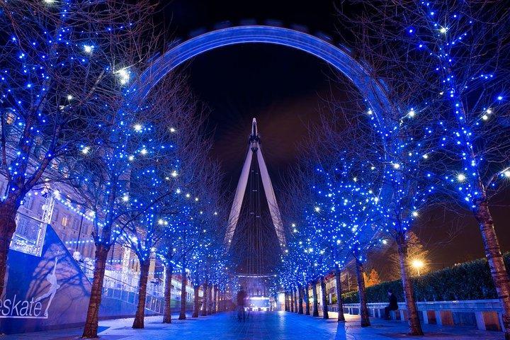 London Christmas Eve Illuminations Guided Tour by Night