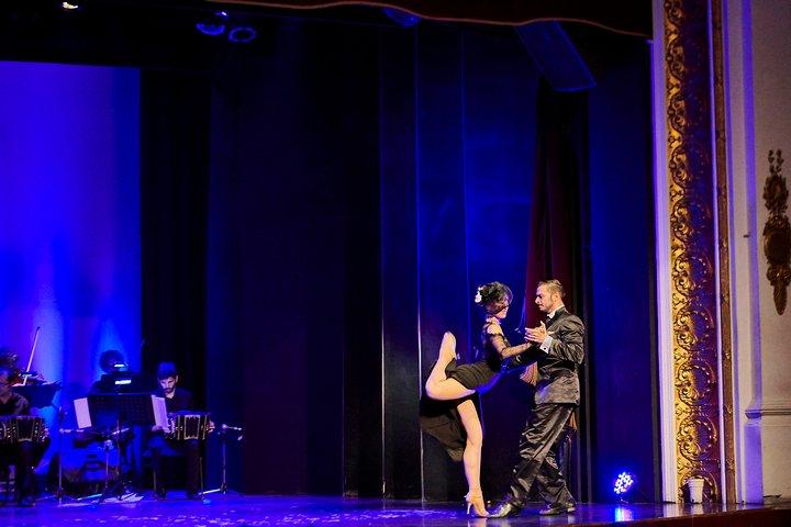 Piazzolla Tango Show Ticket Including Private Transfers From Port & Hotels