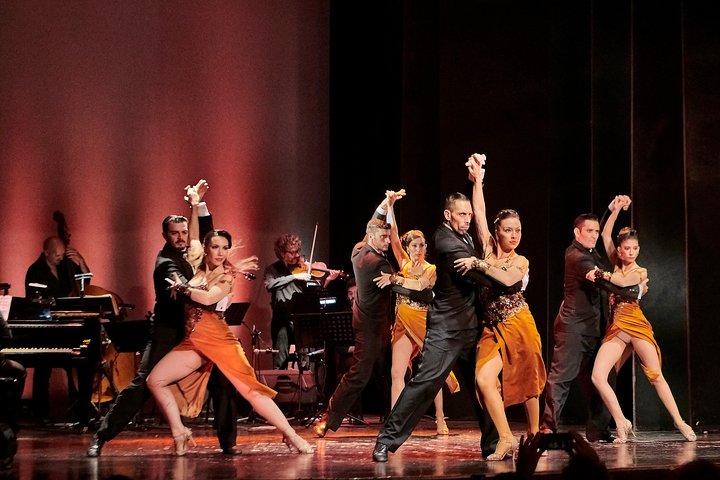 Piazzolla Tango Show Ticket Including Private Transfers From Port & Hotels