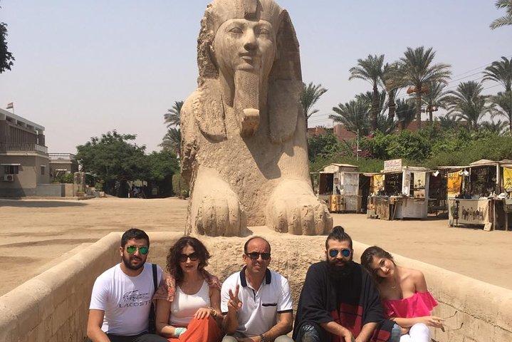 3-Day Private Cairo Stopover Tour: Pyramids, Sphinx, Tutankhamen Treasures and Ben Ezra Synagogue