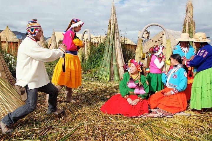 Lake Titicaca Uros and Taquile Islands Full Day Tour with Lunch