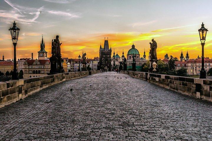 Airport Transfer: Prague to Prague Airport PRG by Luxury Van